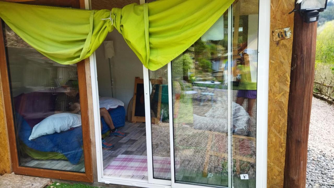 Abri De Jardin Amenage, Chambre Camping Glamour Hotel Lalaye ภายนอก รูปภาพ