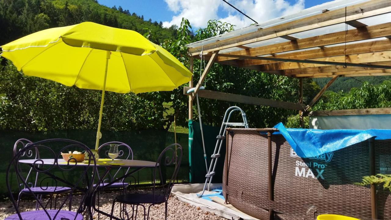 Abri De Jardin Amenage, Chambre Camping Glamour Hotel Lalaye ภายนอก รูปภาพ